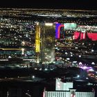 Las vegas bei Nacht vom Stratosphere Tower