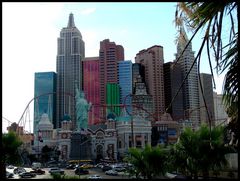 Las Vegas - Blick auf's Casino NewYork NewYork