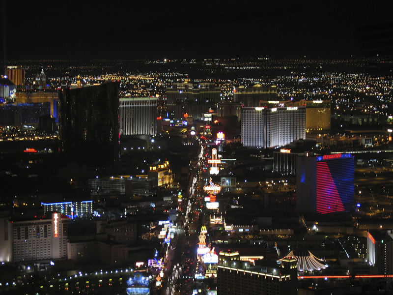 Las Vegas Strip at night