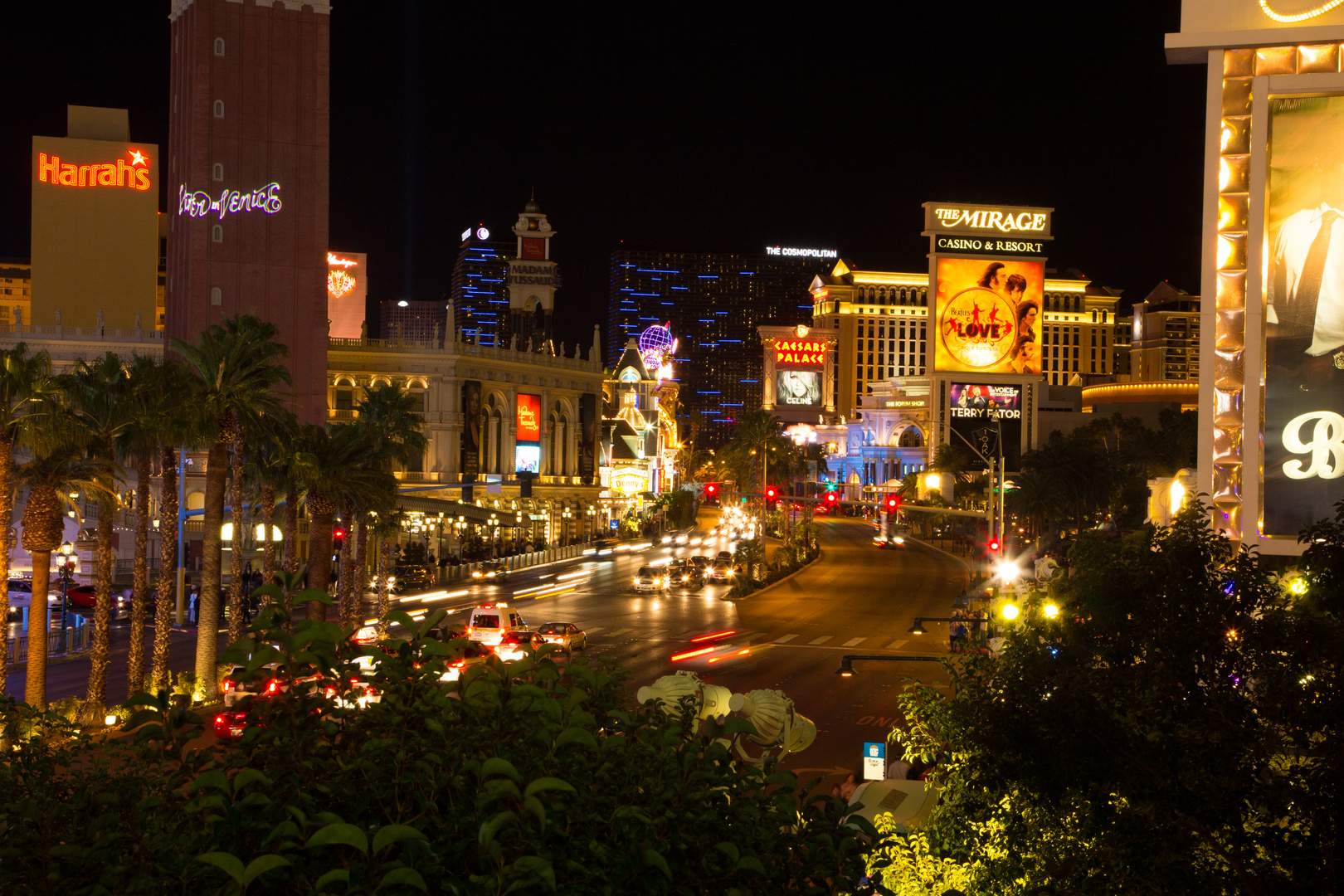 Las Vegas Strip bei Nacht