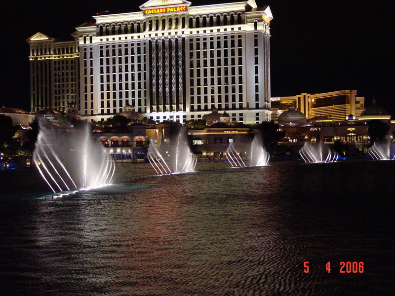 LAS VEGAS -STRIP- BELLAGIO + CAESARS PALACE