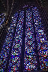 Las vidrerías de la Saint Chapelle