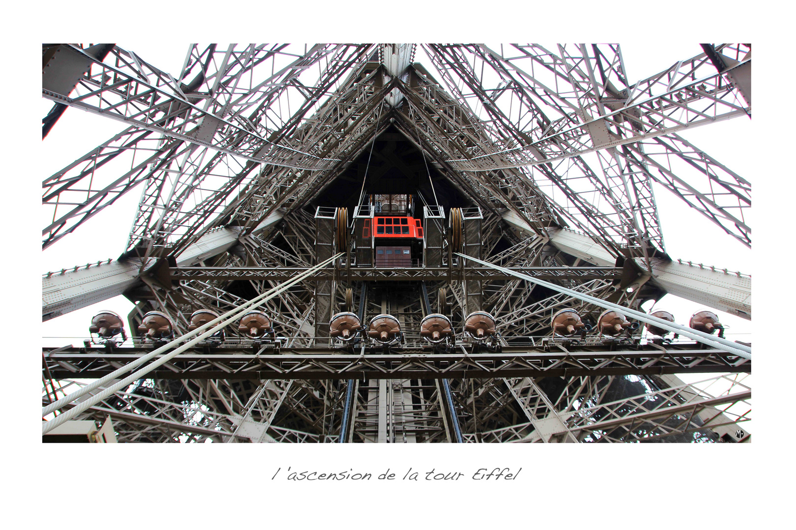 l´ascension de la tour Eiffel