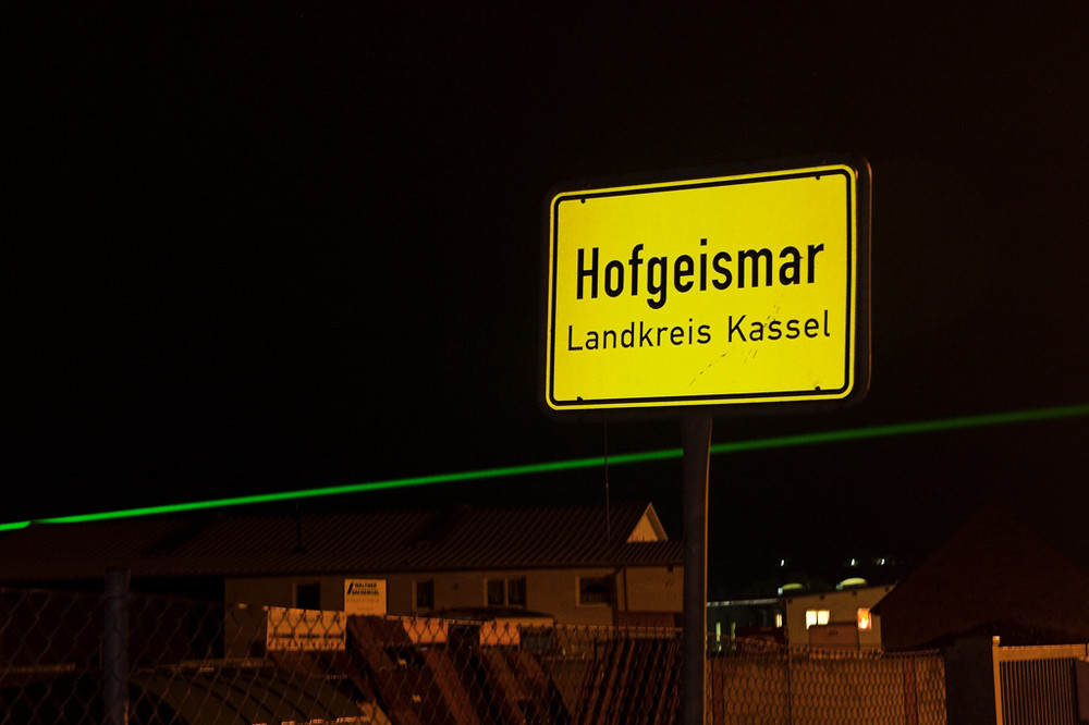 Laser   HIGHLIGHT  über Hofgeismar