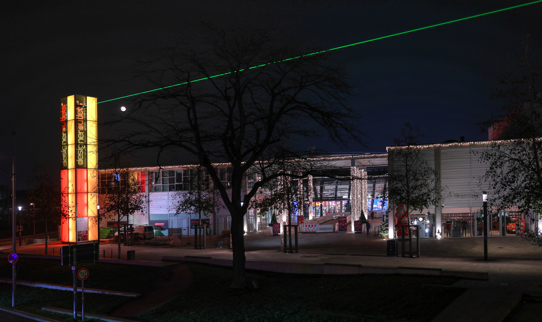 Laser, Mond - und Outlet 