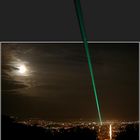 Laser over Kassel