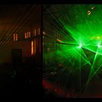 Laser-Show im Pumpwerk II