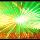 Laserbild beim DJ Tiesto 2006 in Wien