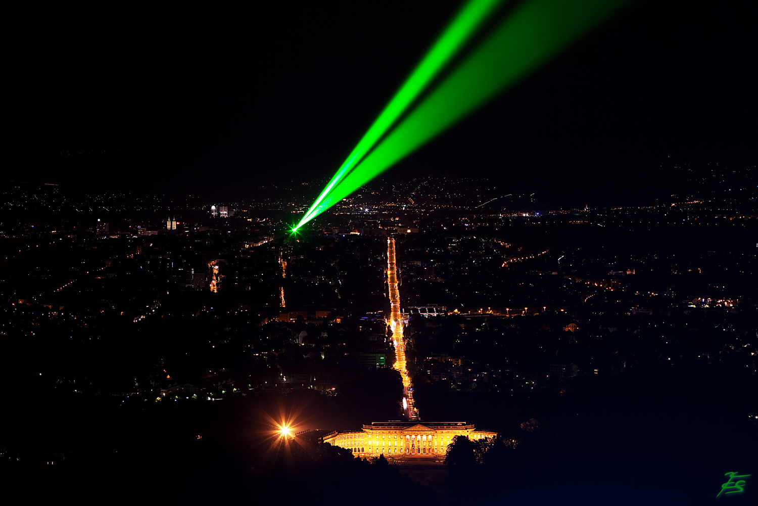 Laserscape in Kassel