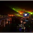 Lasershow auf der Aida Mar