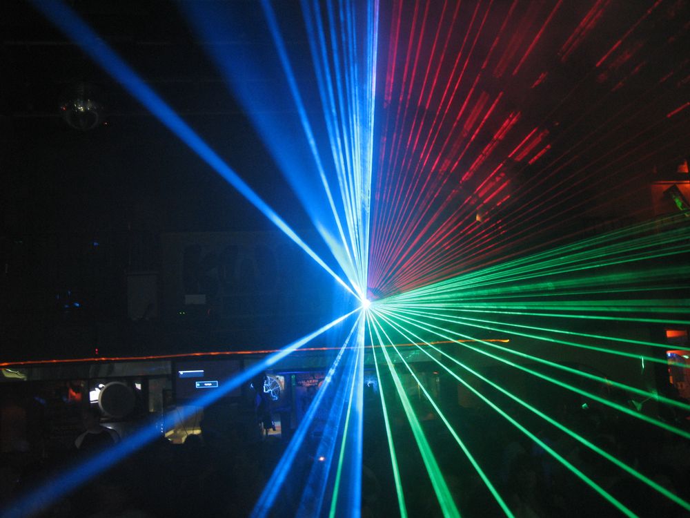 Lasershow von Manuel F.