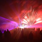 Lasershow / Feuerwerk