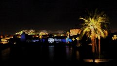 Lasershow im Karnak - Tempel, Luxor