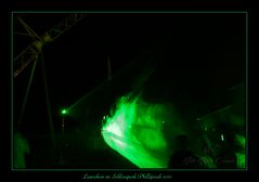 Lasershow im Schlosspark Phillipsruh 2010 ( 2 )