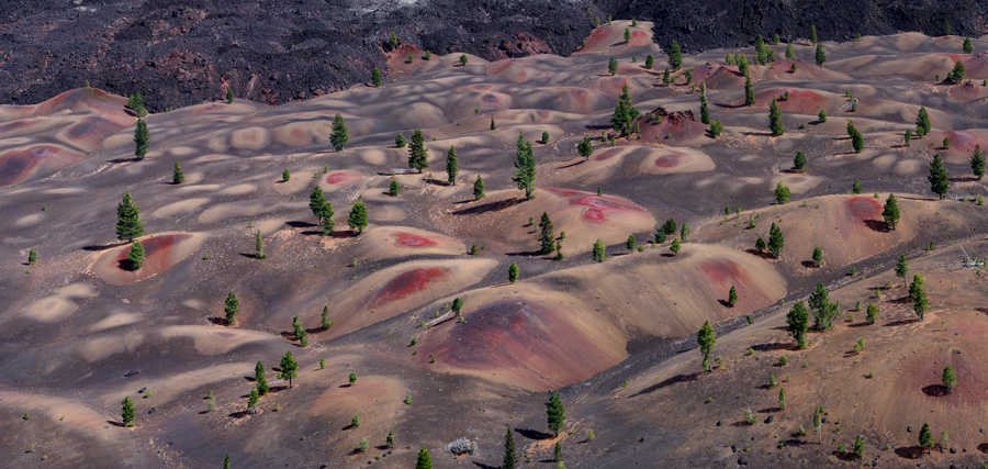 Lassen Volcanic National Park - Painted Dunes