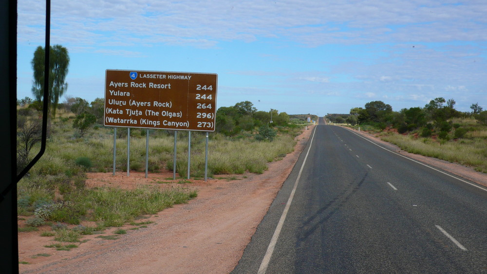 Lasseter Highway - zentral Australien