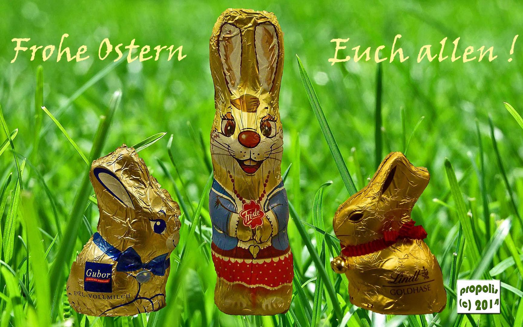 laßt es Euch Ostern gutgehen