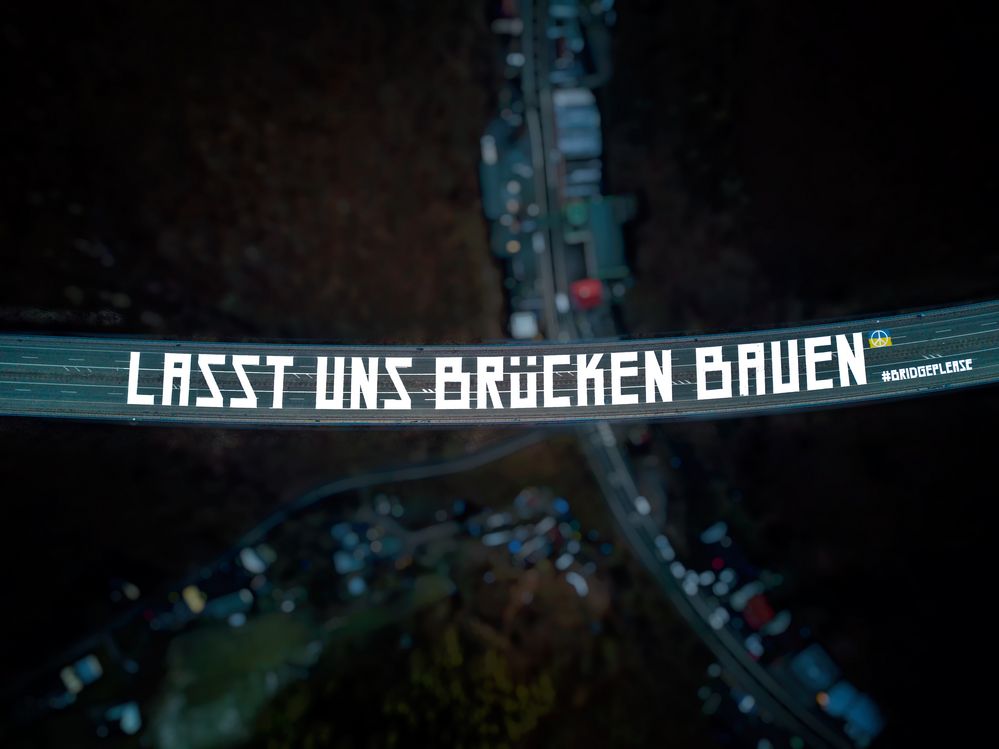 Lasst uns Brücken bauen