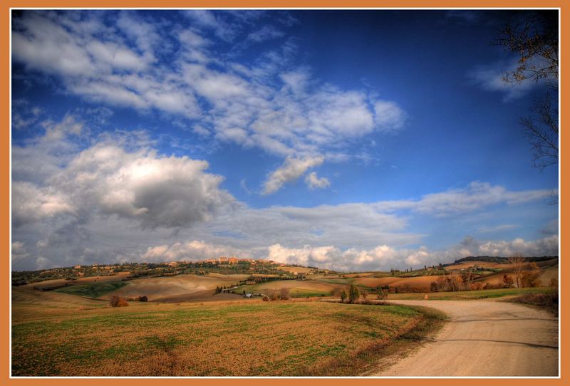 Lassù,Pienza!