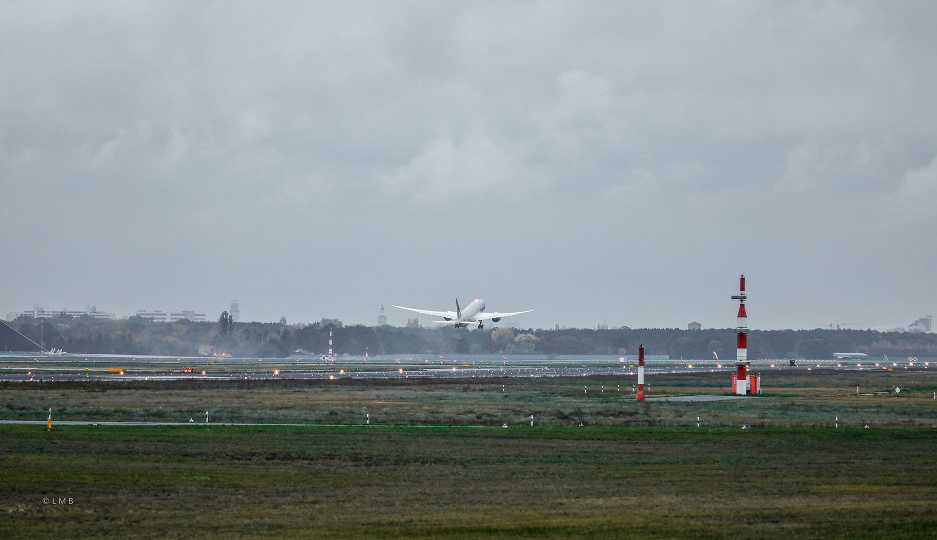 Last call sign Qatari at Tegel Airport