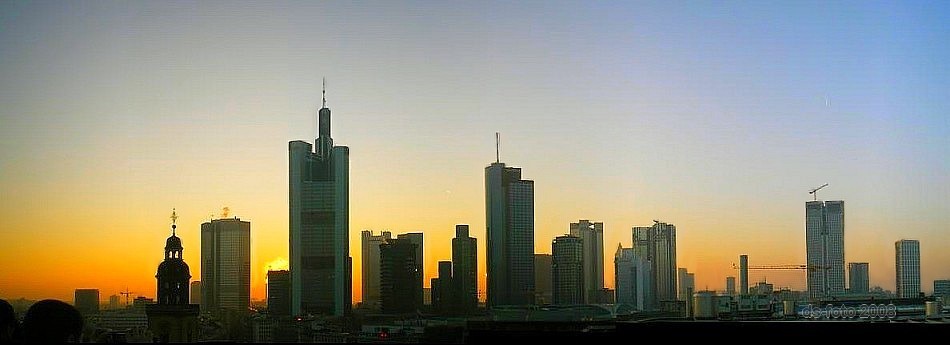 Last Day Of The Year - Frankfurt a.M. Skyline