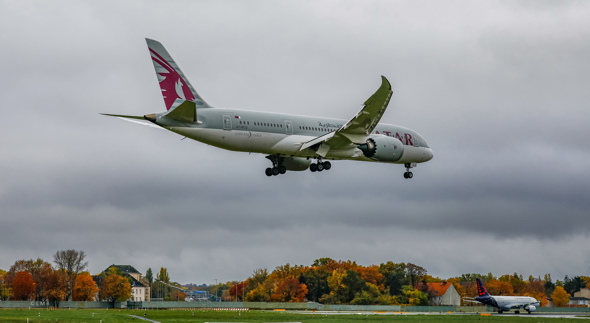 Last Dreamliner Landing in Tegel # 3