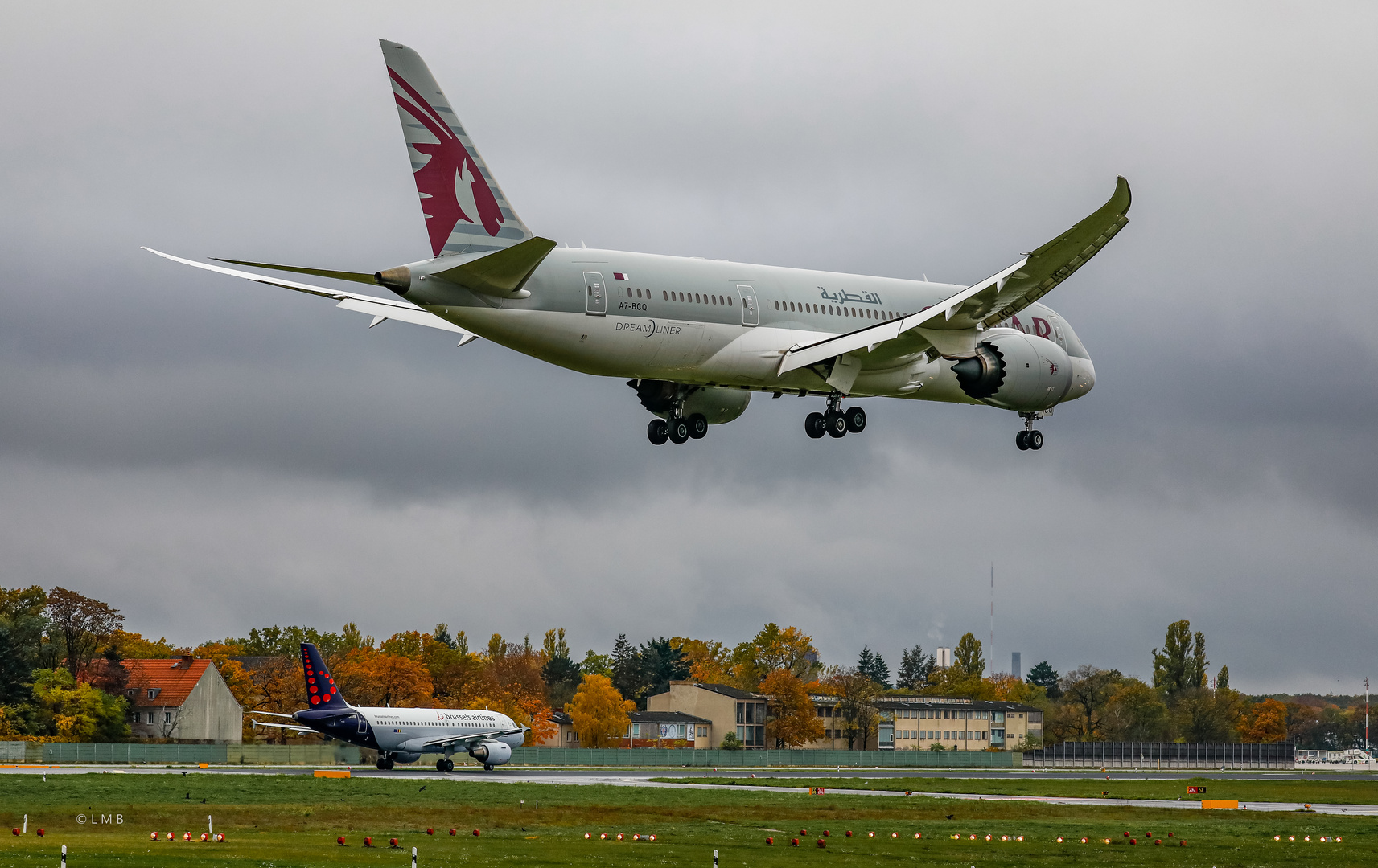 Last Dreamliner Landing in Tegel # 4