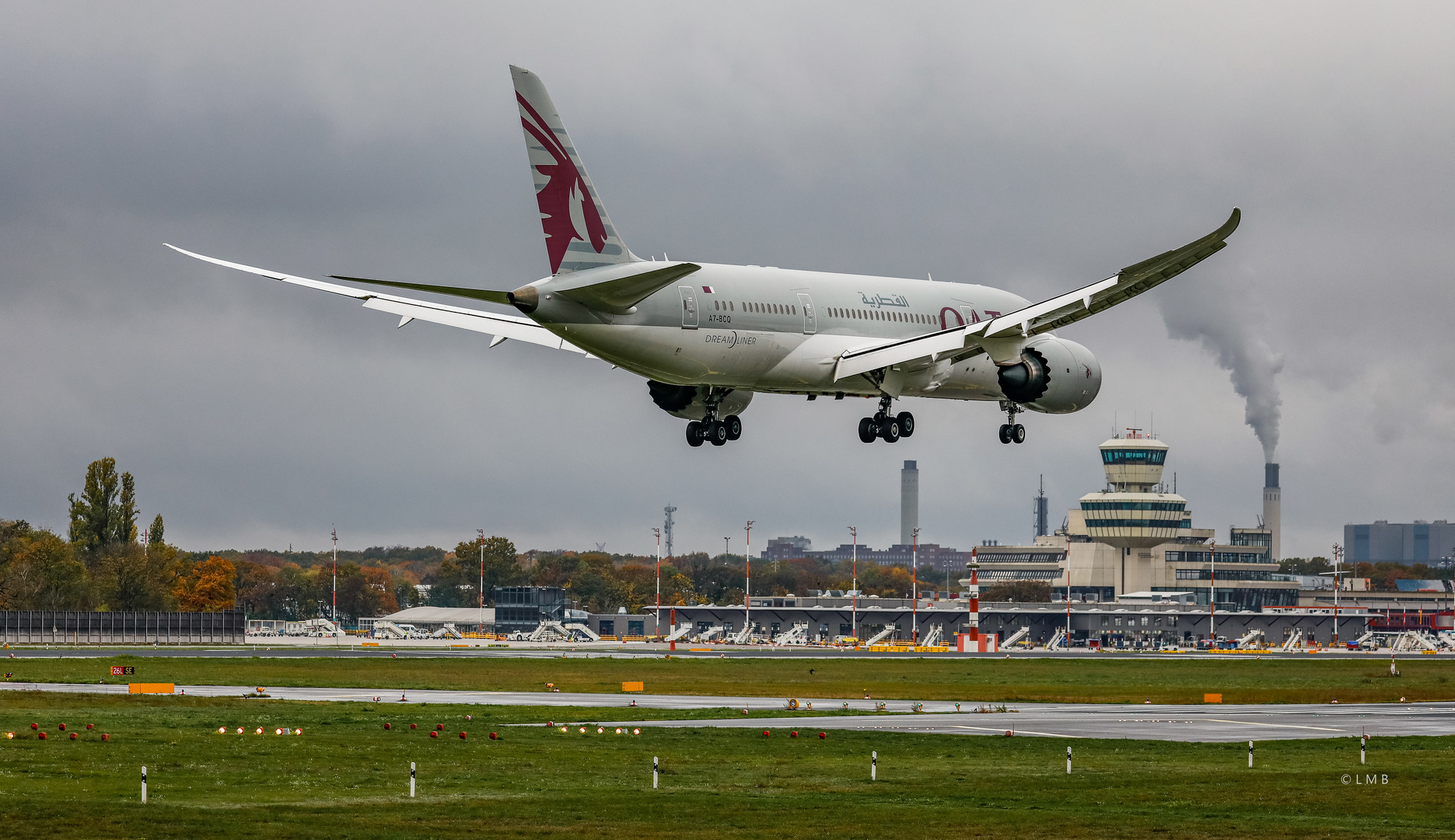 Last Dreamliner Landing in Tegel # 5