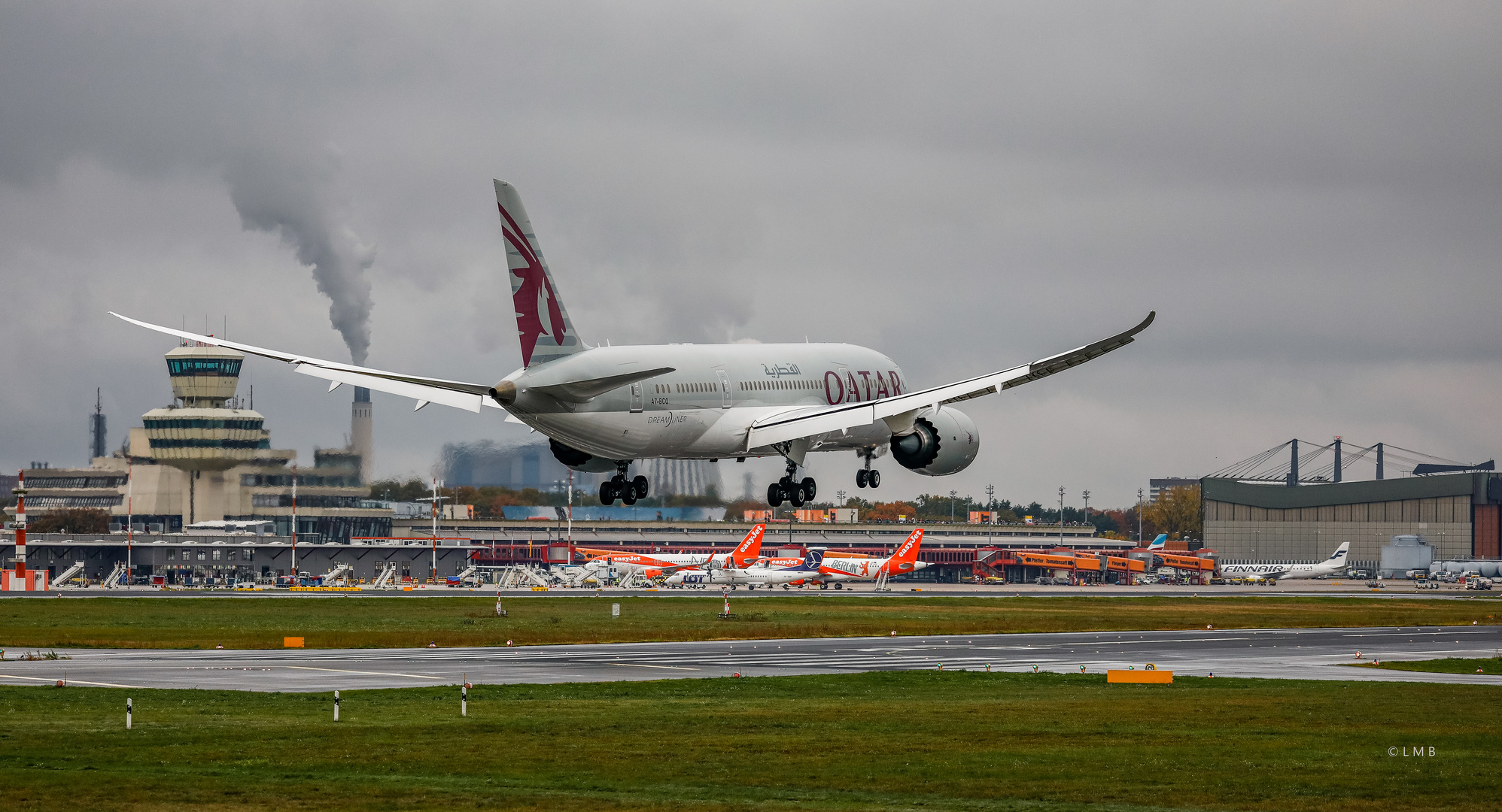 Last Dreamliner Landing in Tegel # 6