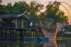 Last fishing out of the Klong that day