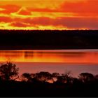 * Last glow over Lake Hart  / SA *