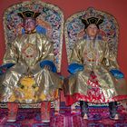 Last king and queen of Mongolia