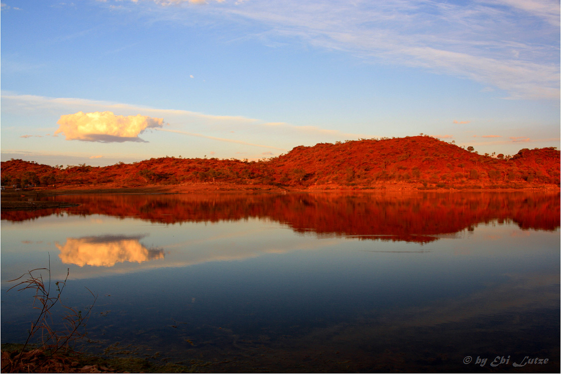 Last Light at Corella Lake