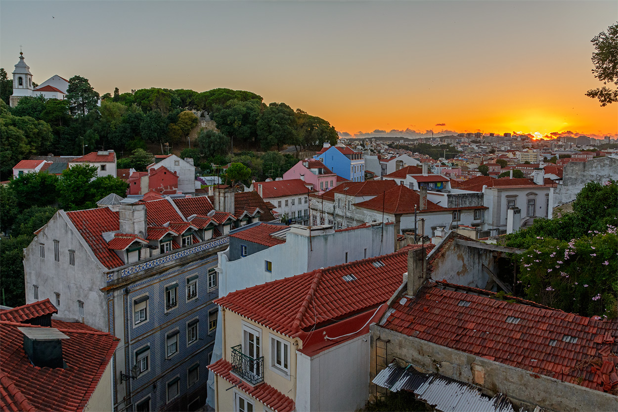 Last light in Lisboa 