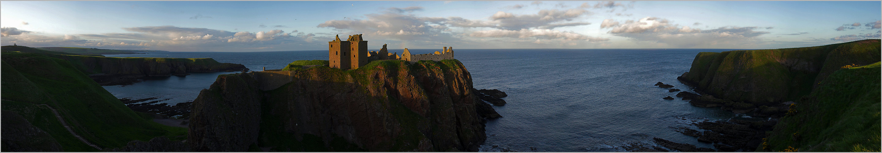 Last light on Dunnottar