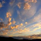 Last Light Over the Mountains