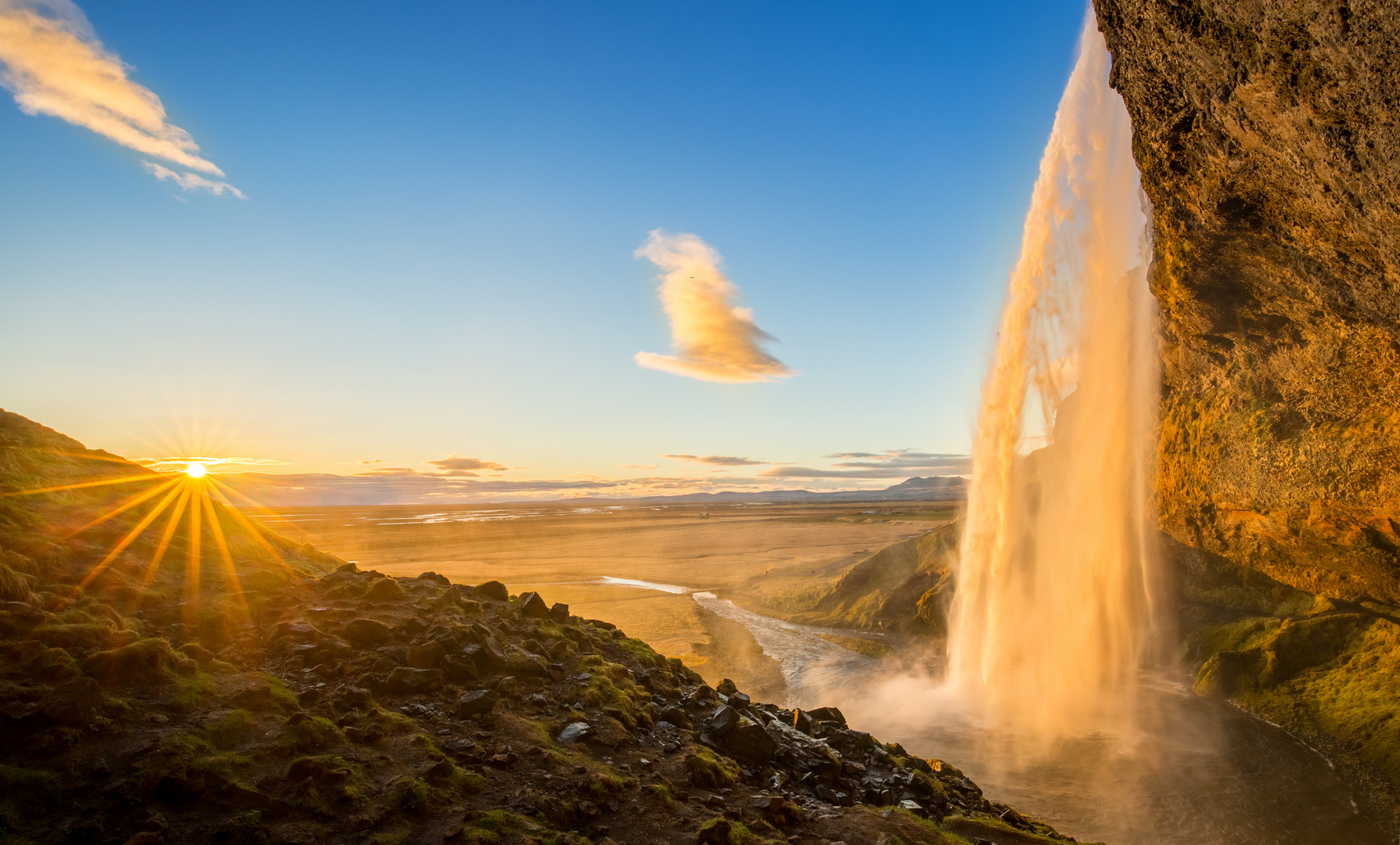 Last Light - Seljandsfoss