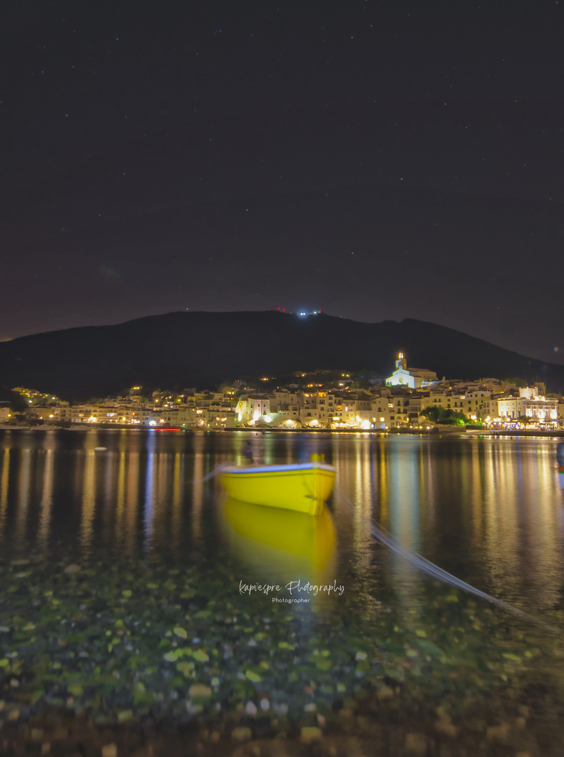 Last lights in Cadaques