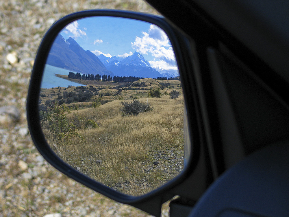 Last look at Mount Cook