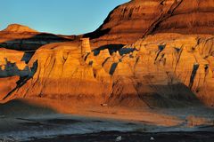 *Last rays over Bisti Badlands*