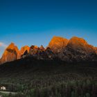 Last sunlight on my favourite mountain in alto adige