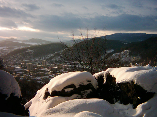 Last winter in Decin