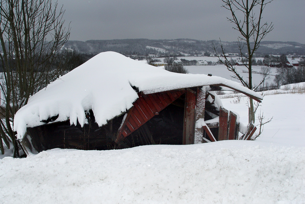 Last Winter of the Barn