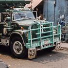 Lastwagen in Mexico-Stadt