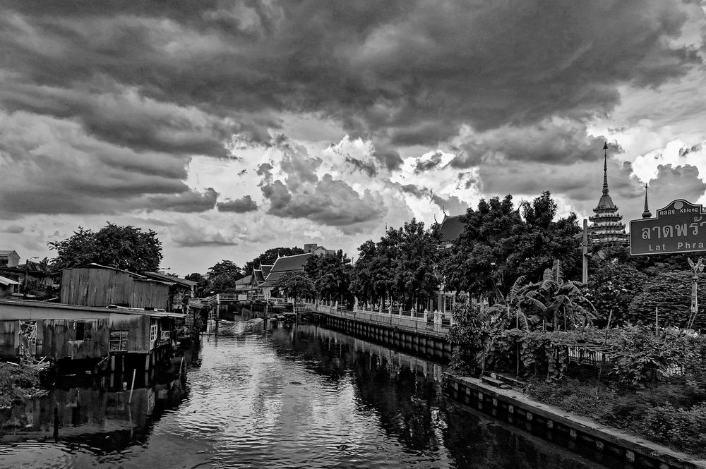 Lat Phrao Khlong Lat Phrao Foto & Bild outdoor, natur, schwarz