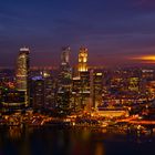 Late afternoon from Marina Bay. Atardecer desde Marina Bay