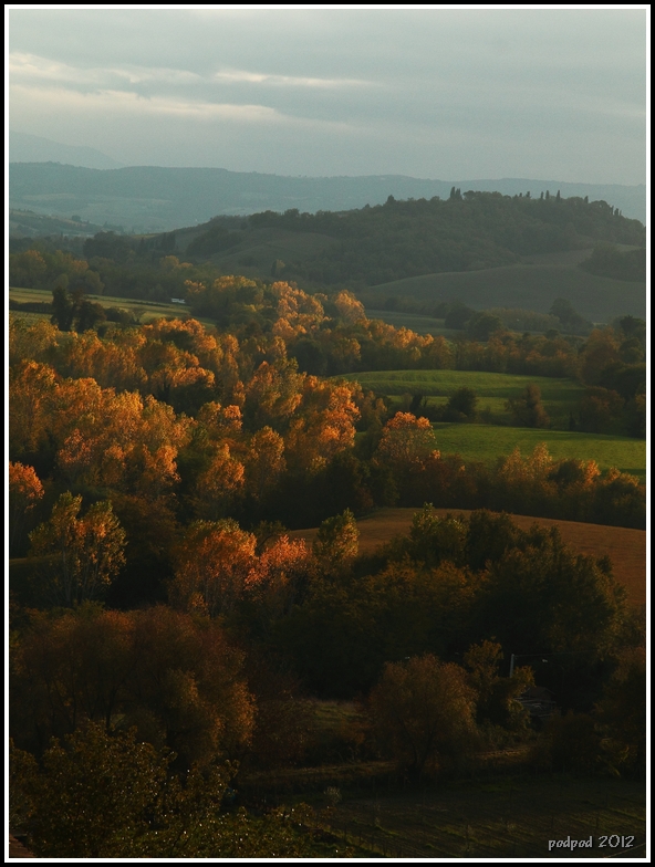 late autumn in Tuscany