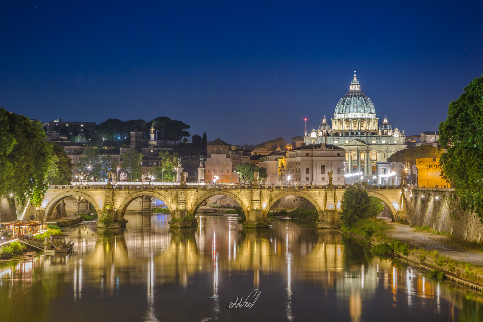 Late Evening In Rome