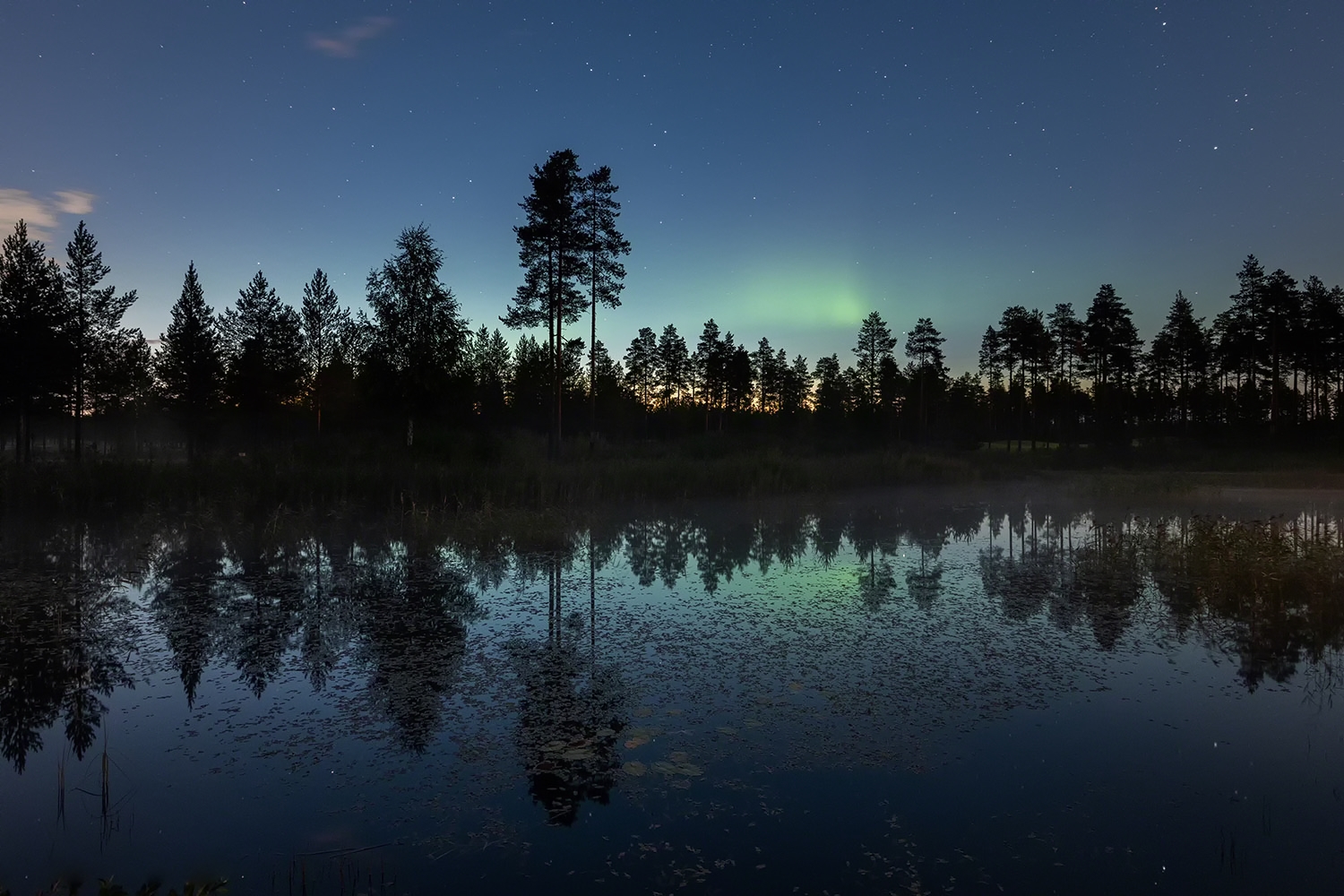 Late summer auroras / Spätsommer-Polarlichter