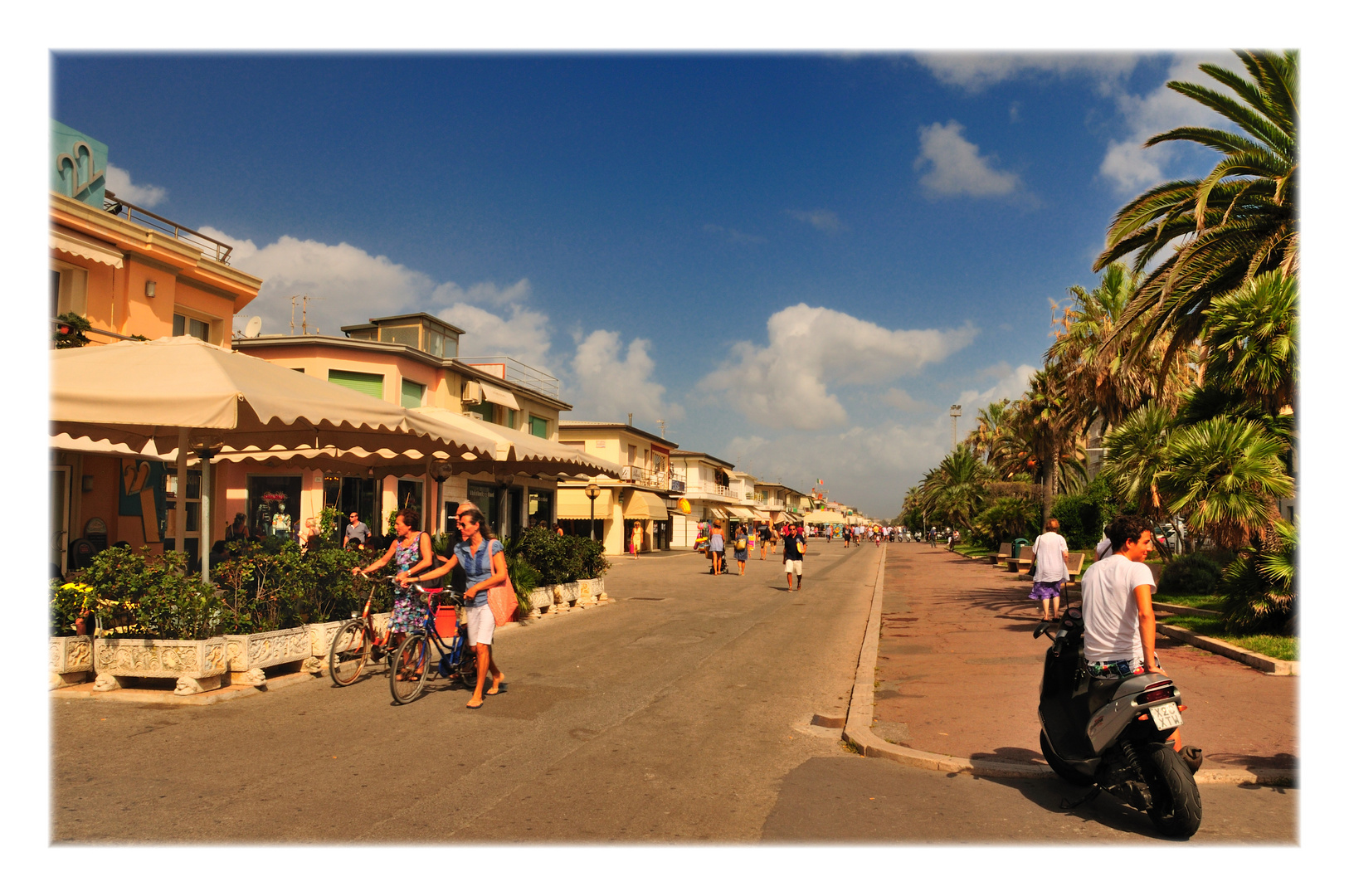 late summer in Viareggio..